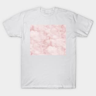 Sivec Rosa - cloudy pastel marble T-Shirt